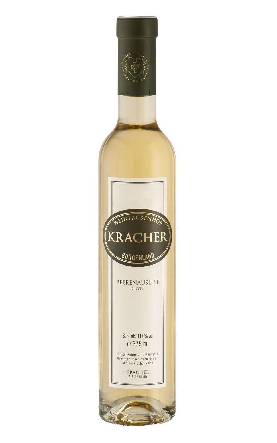 

Вино сладкое белое Kracher Beerenauslese Cuvee 2018, Австрия, 0.375 л