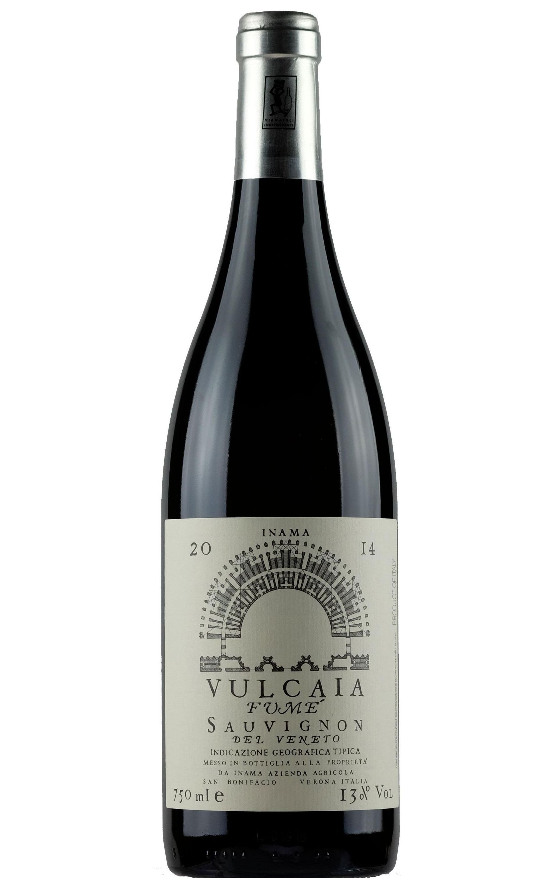 

Вино сухое белое Inama Vulcaia Fume Sauvignon 2020, Италия, 0.75 л