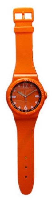 фото Часы пластиковые, цвет: оранжевый arte nuevo