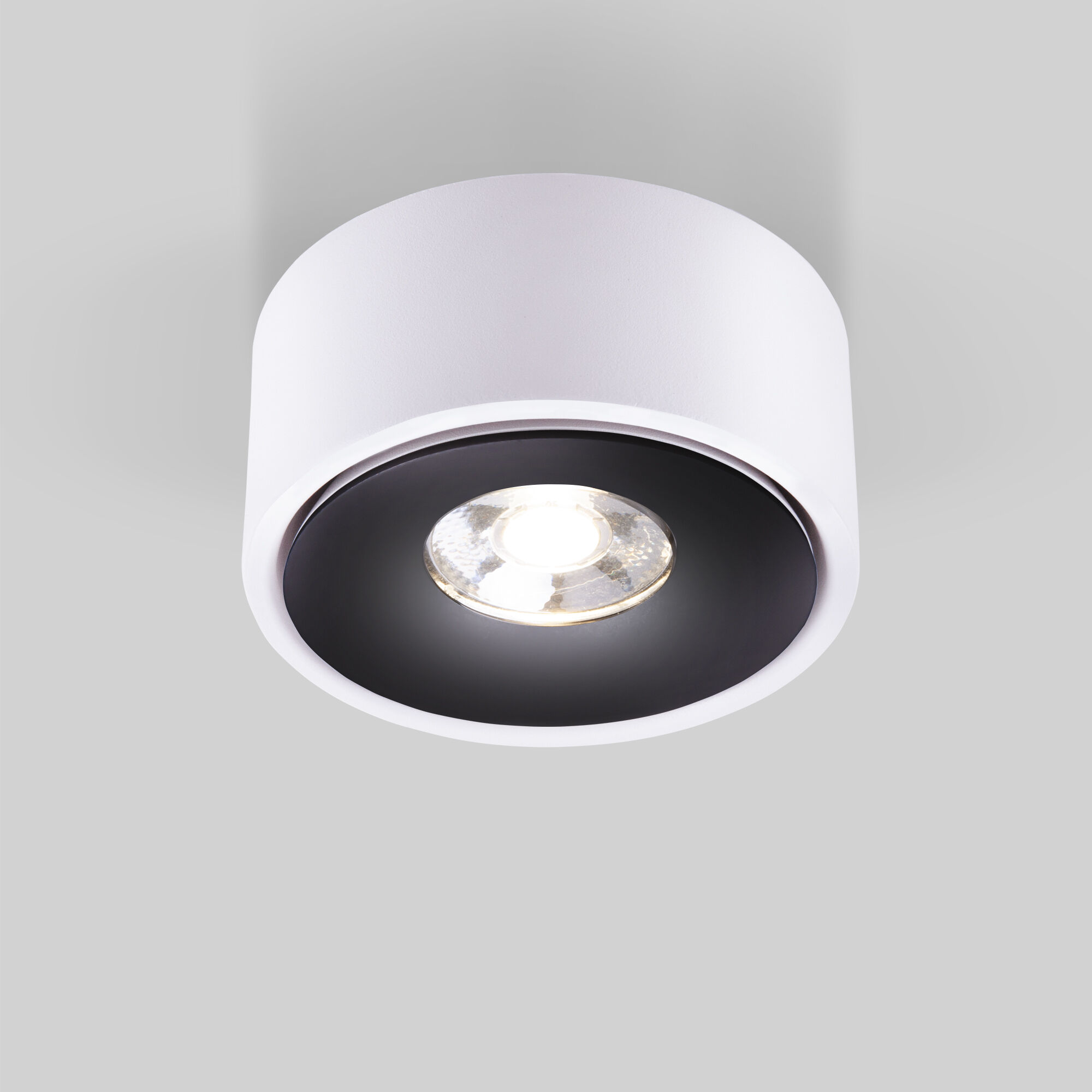 Накладной светодиодный светильник Elektrostandard Glide 25100/LED белый/черный 8 Вт 4200 К