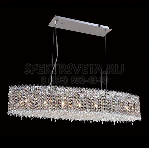 

Crystal Lux Хрустальный подвесной светильник ETERNIDAT_SP7_CHROME Crystal Lux