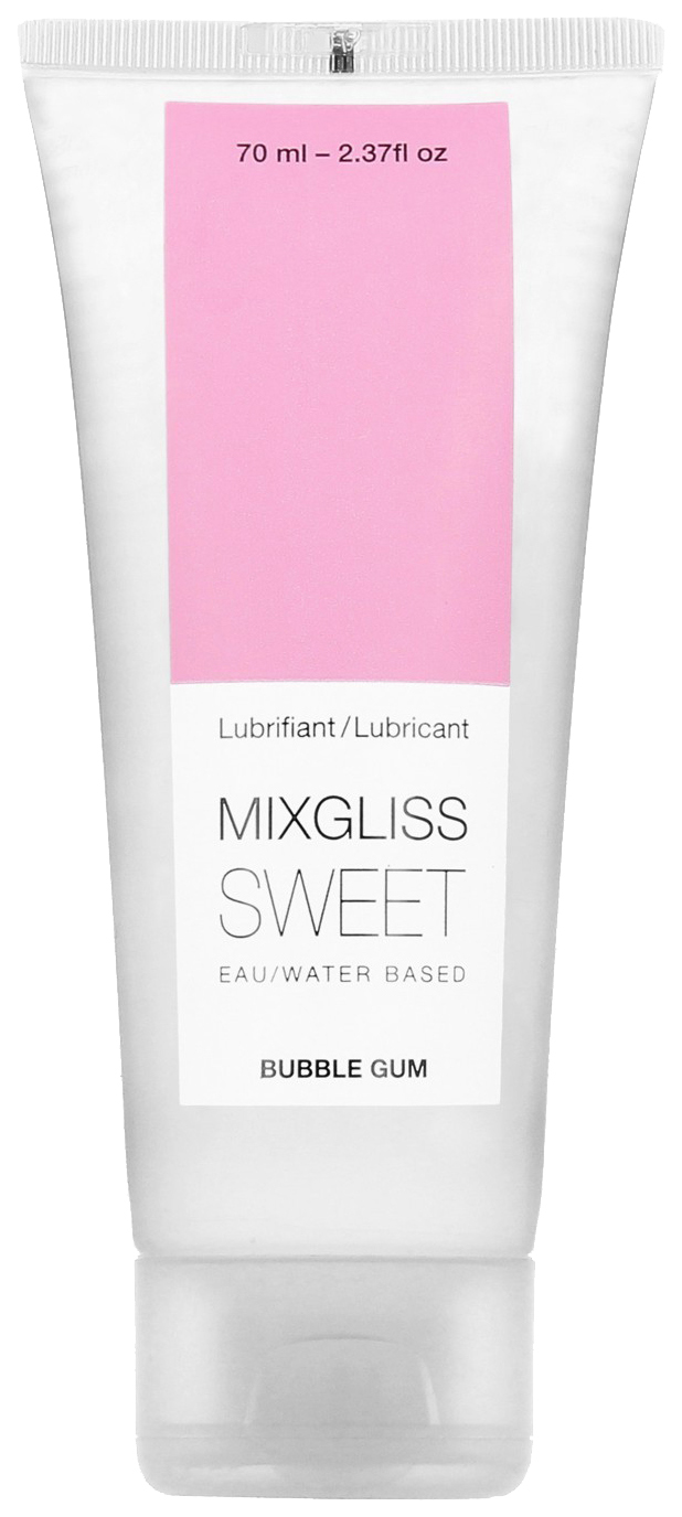 Купить Лубрикант Mixgliss Sweet Bubble Gum на водной основе 70 мл