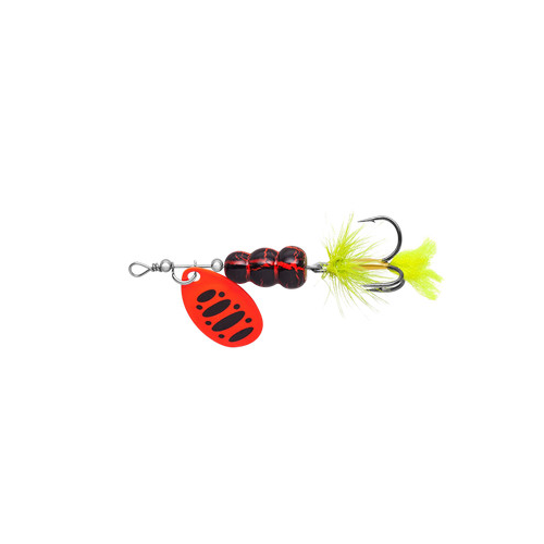 

TM SPRUT Блесна вращающаяся (вертушка) SPRUT SHINZO SPINNER ( 10гр/OBK), Черный;красный