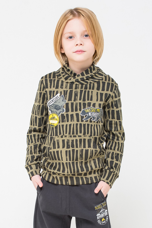 

Джемпер детский CROCKID цв. хаки р.140, КР 301070
