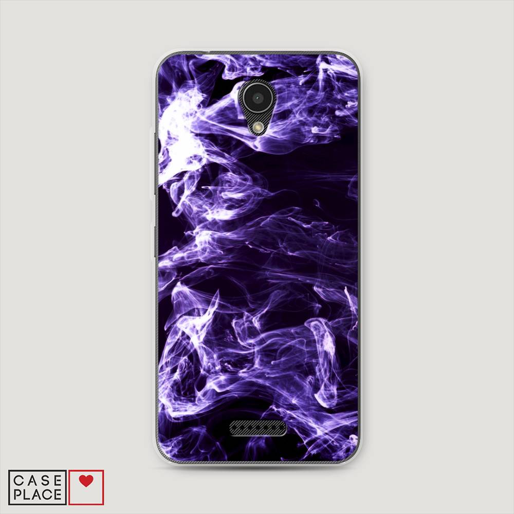 

Чехол на Lenovo Vibe B "Фиолетовый дым", Фиолетовый;белый;черный, 112450-3