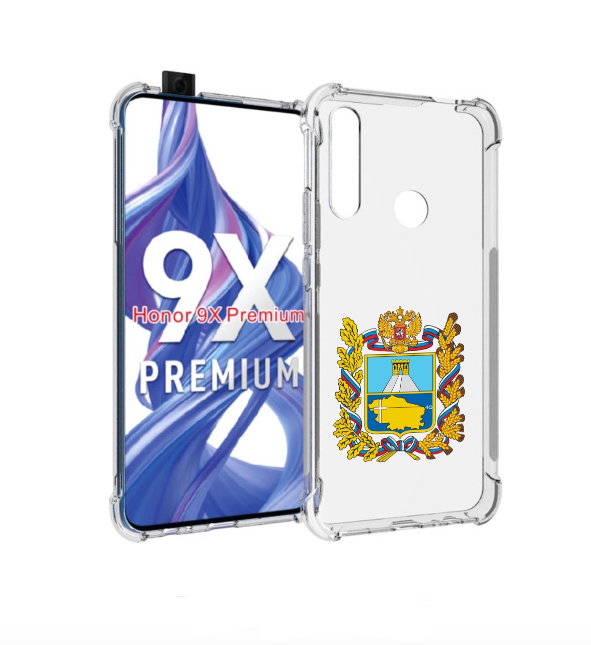 

Чехол бампер MyPads герб-ставропольскии-краи для Honor 9X (STK, Прозрачный, Tocco