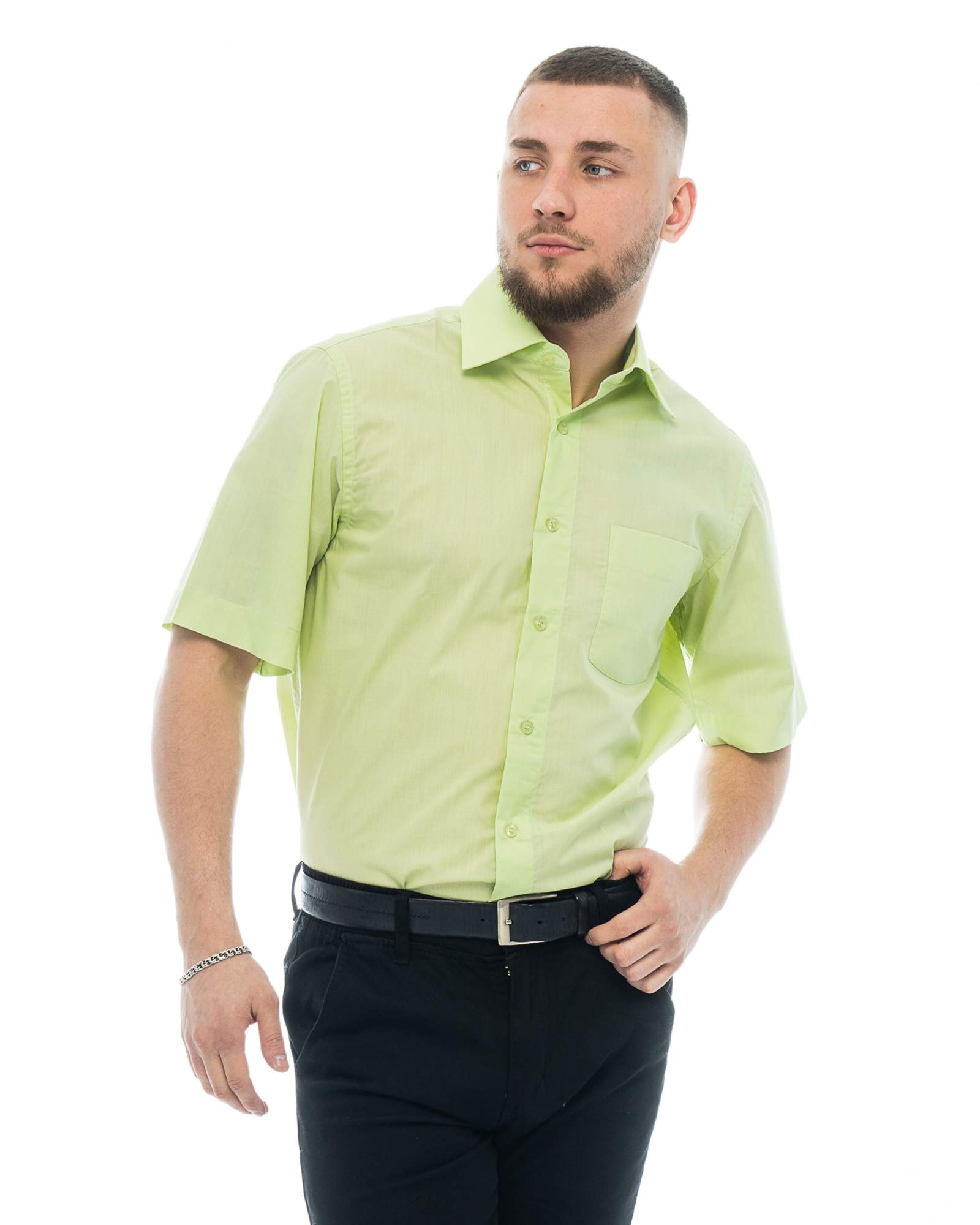 

Рубашка мужская Maestro Lime 5 K зеленая 40/170-178, Зеленый, Lime 5 K
