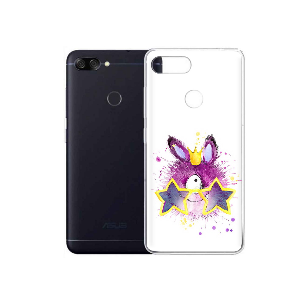 

Чехол MyPads Tocco для Asus ZenFone Max Plus M1 (ZB570TL) Шуршуля, Прозрачный, Tocco