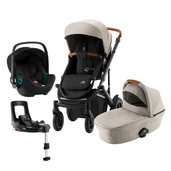 

Комплект 3 в 1 Britax Roemer SMILE III – COMFORT PLUS Pure Beige/Space Black
