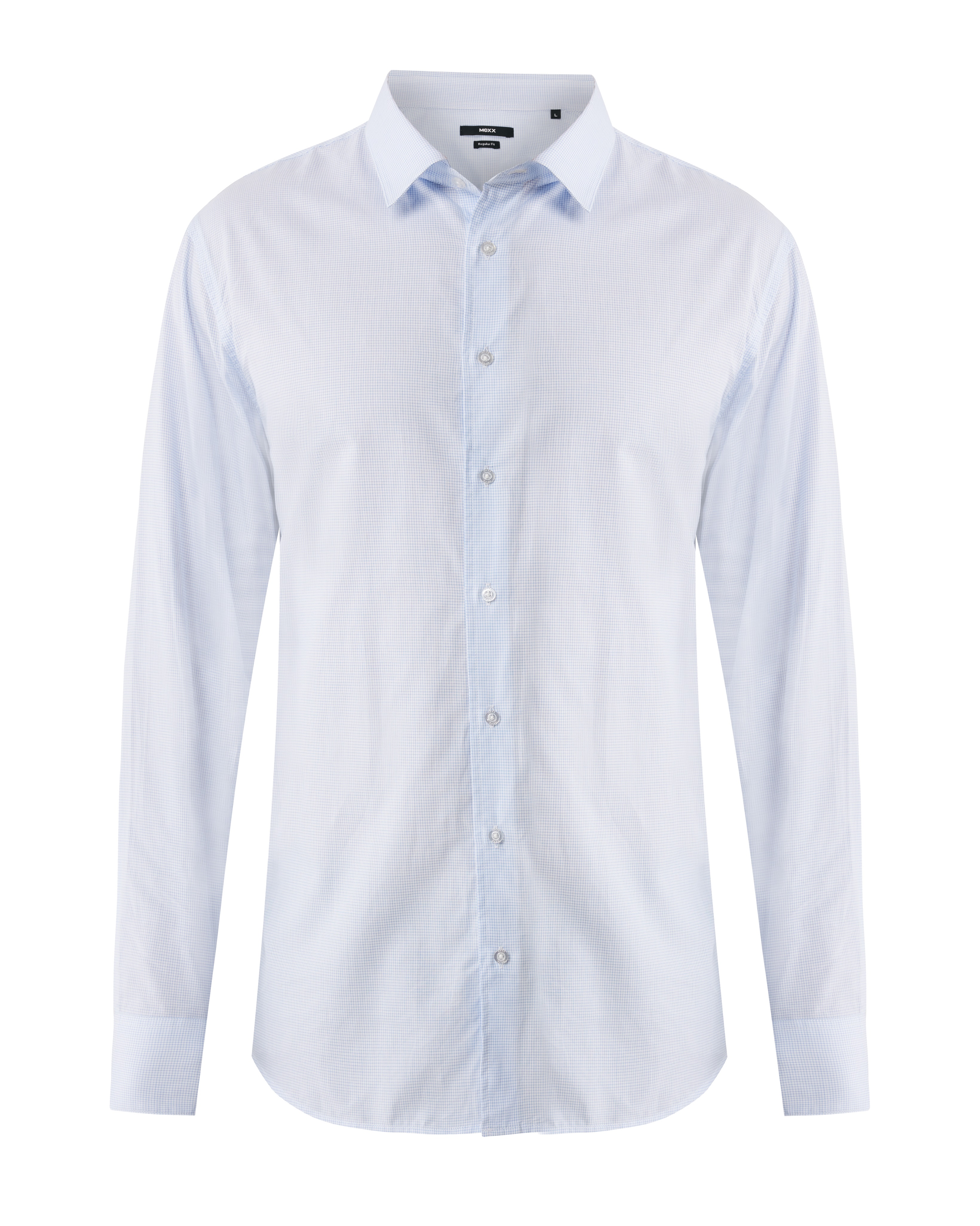 Рубашка мужская MEXX MF007200443M голубая S 8990₽