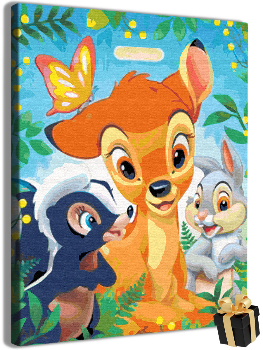 

Картины по номерам Арт-студия Unicorn Бэмби N-4512 40x50 см, Бэмби