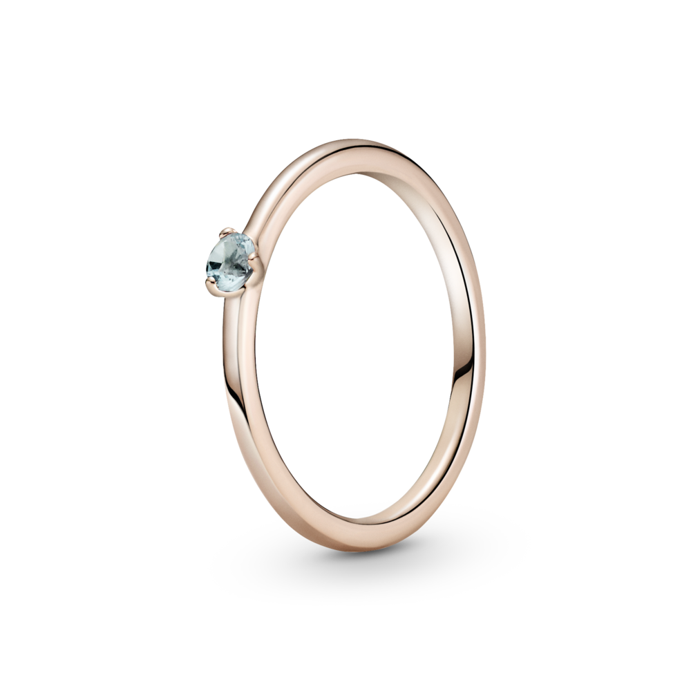 Кольцо из ювелирного сплава р. 17.4 Pandora 189259C02, кристалл