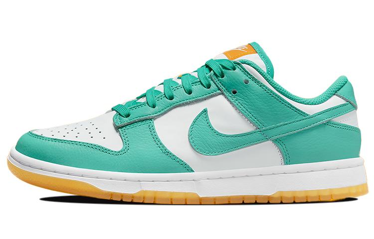 

Кеды унисекс Nike Dunk Low teal zeal белые 40.5 EU, Белый, Dunk Low teal zeal