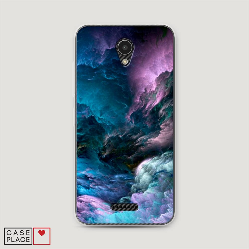 

Чехол на Lenovo Vibe B "Загадочное небо", Синий;фиолетовый, 112450-2