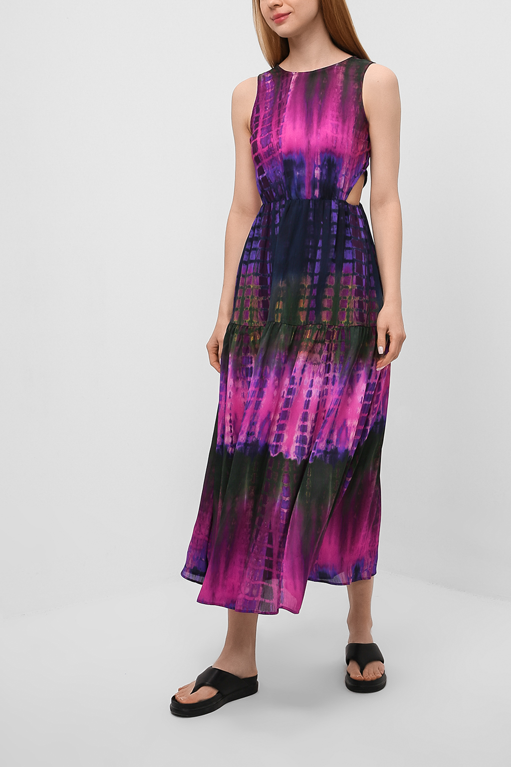 

Платье женское Desigual 22SWVW31 фиолетовое L, 22SWVW31