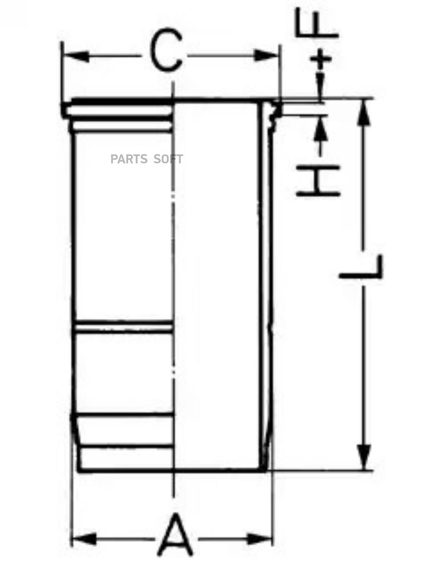 

Гильза! R6 d131 VOLVO D13A/B/C, RVI DXI13