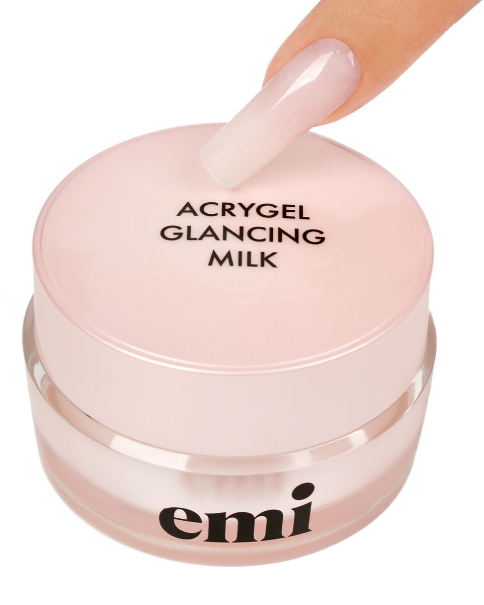 

Гель для моделирования ногтей EMI Акригель Glancing Milk 15 г
