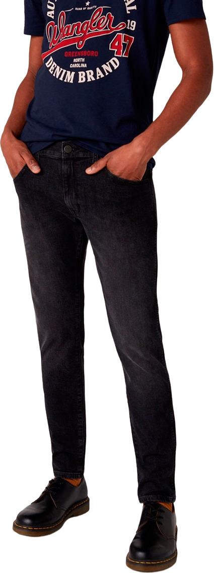 

Джинсы мужские Wrangler W14XHT120 серые 30/34, Серый, W14XHT120