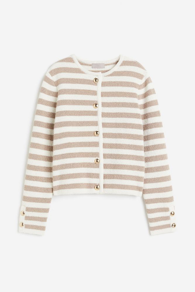 

Кардиган женский H&M 1191819 белый M, 1191819