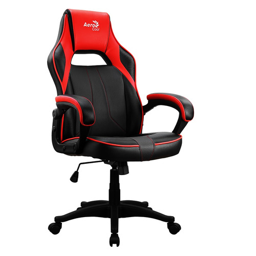 

Кресло игровое Aerocool AС40C AIR, на колесиках, полиуретан, черный/красный/красный [aс40c, AC40C AIR