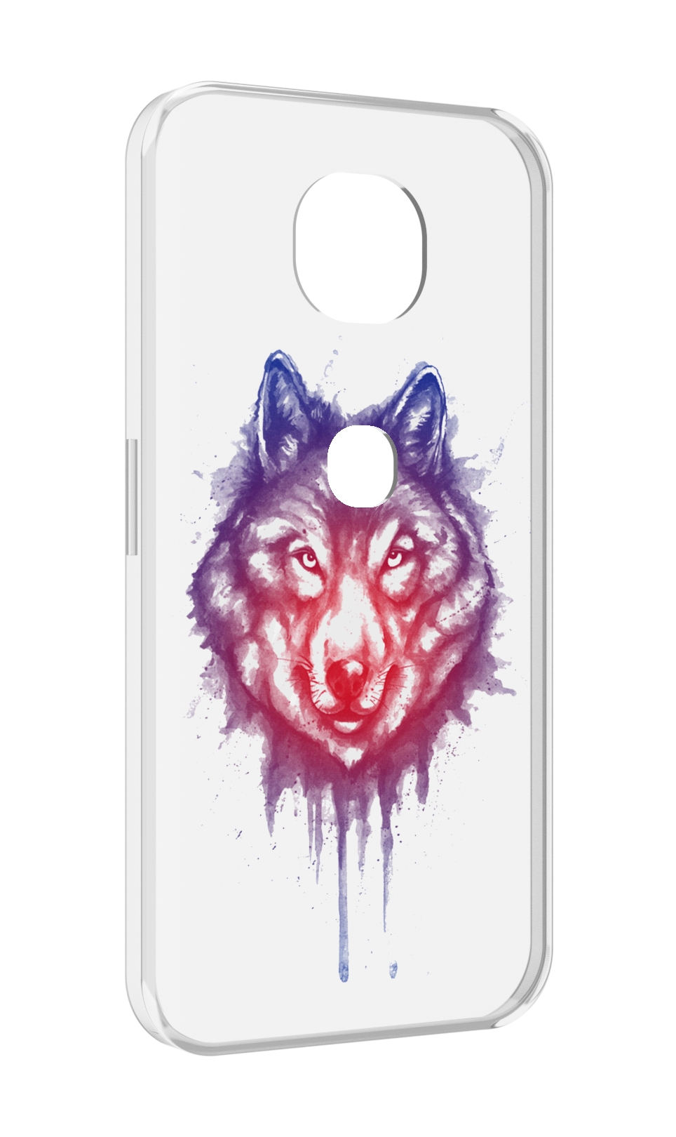 

Чехол MyPads пушистый волк для Motorola Moto G5S (XT1799-2), Прозрачный, Tocco