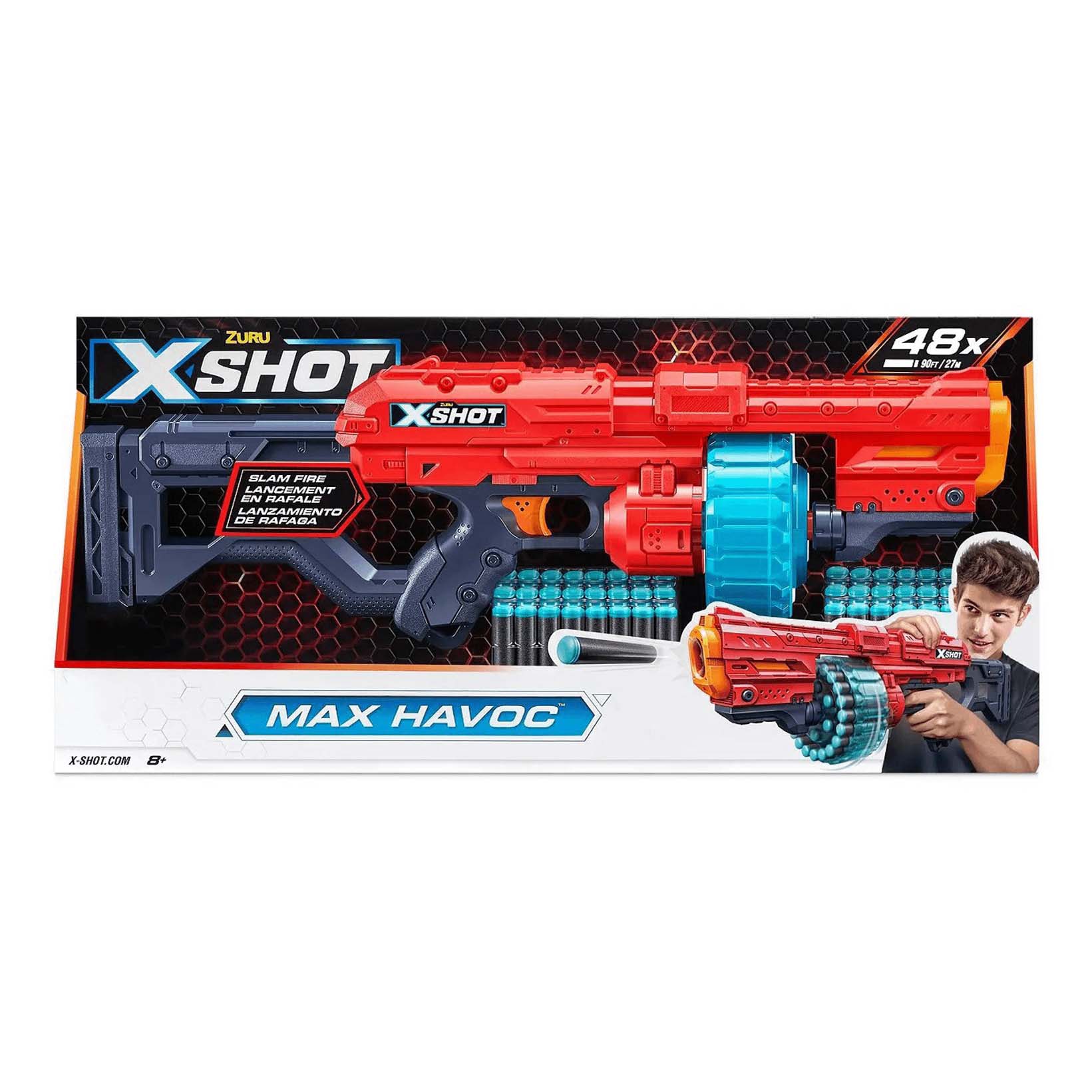 Бластер X-Shot Max Havoc Zuru