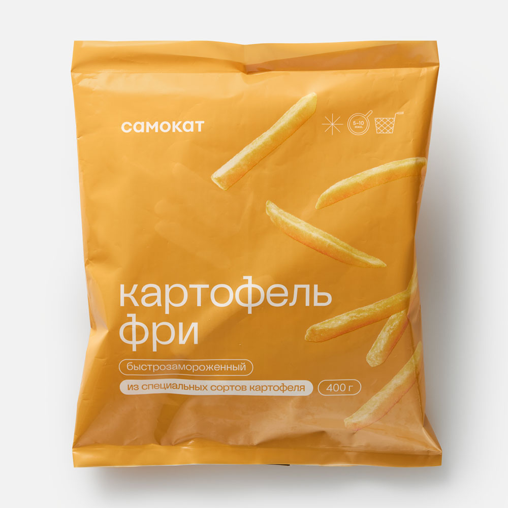 Картофель фри Самокат замороженный, 400 г