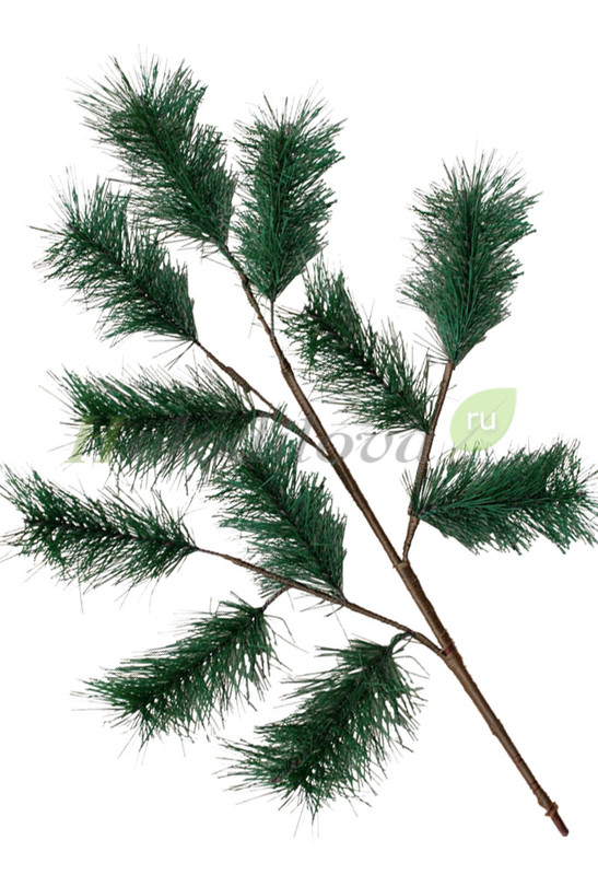 

Искусственное новогоднее украшение Ветка сосны, Зеленый