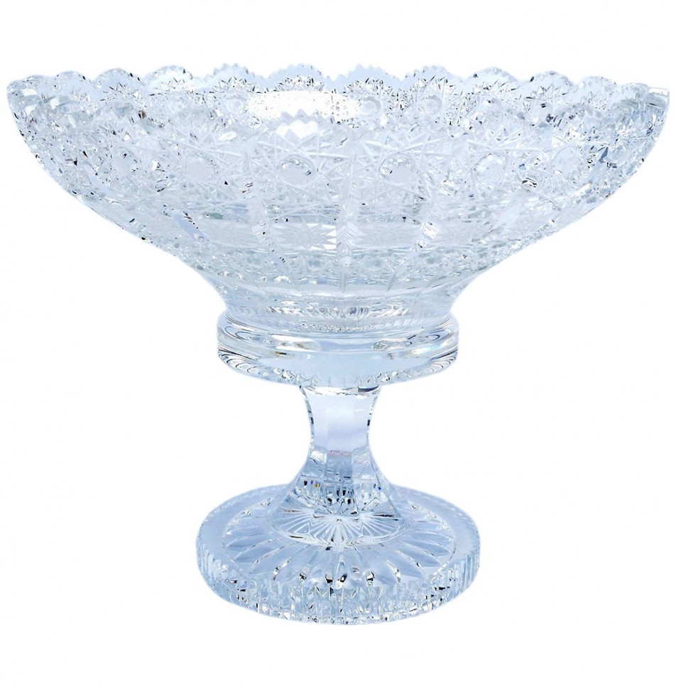 

Ваза для фруктов 25 см н/н Sonne Crystal S.Crystal /Хрусталь резной / 092368