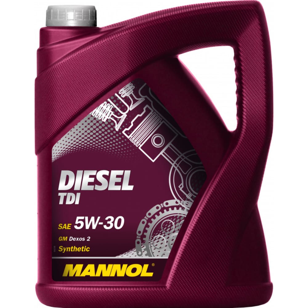 фото Синтетическое моторное масло mannol diesel tdi 5w30 5 л 1036