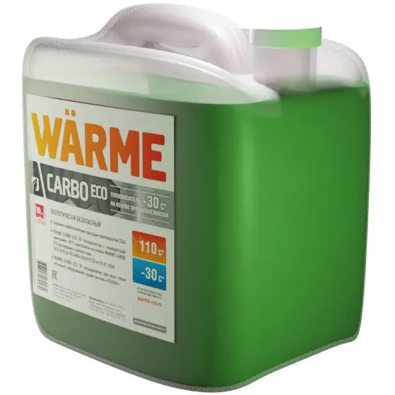 

Теплоноситель, антифриз для отопления Warme Carbo Eco 30 (10 л)