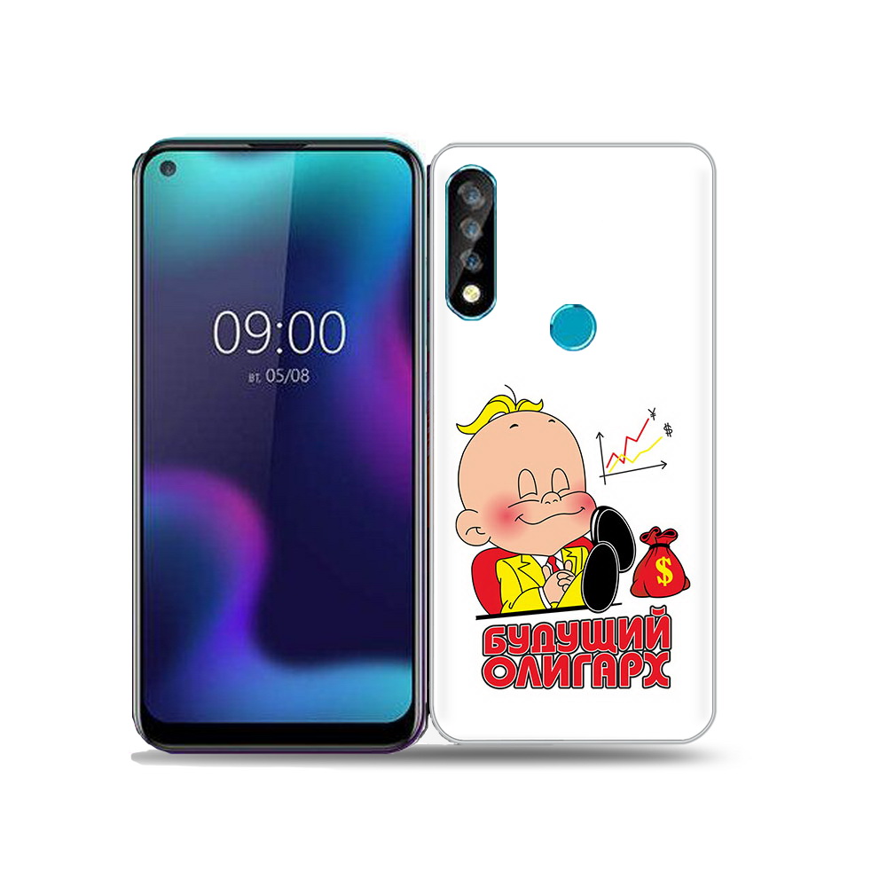 

Чехол MyPads Tocco для BQ 6424L Будущий олигарх, Прозрачный, Tocco