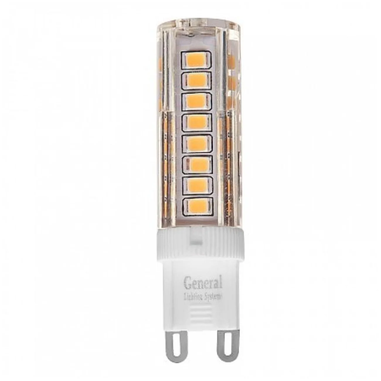 

Лампочка светодиодная General, GLDEN-G9-7-P-220-2700 5/100/500, 7W, G9
