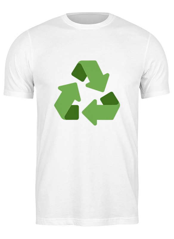 

Футболка мужская Printio Reccycle 3006413 белая 2XL, Белый, Reccycle 3006413