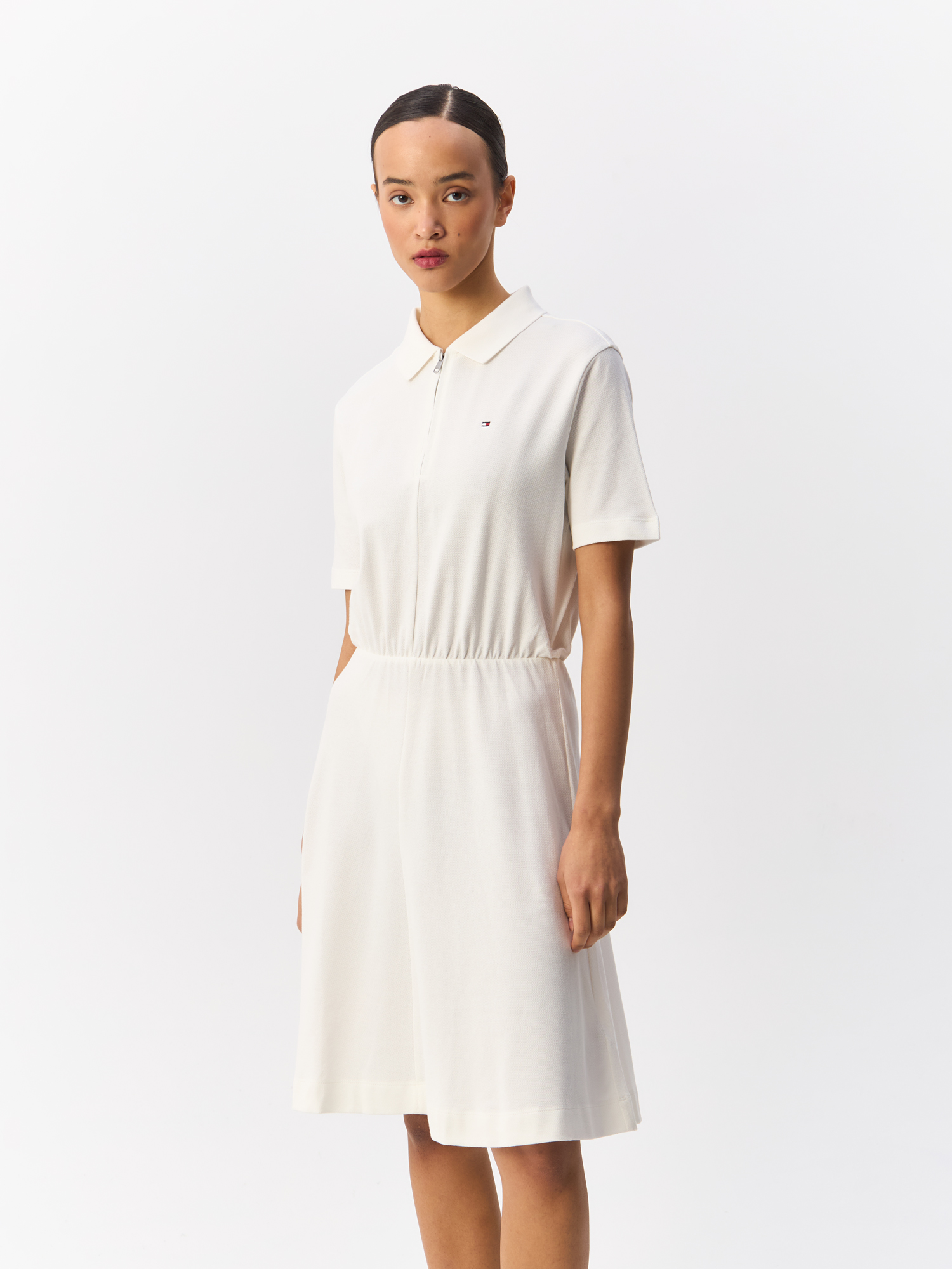 

Платье женское Tommy Hilfiger WW0WW42115 белое XL/52, Белый, WW0WW42115