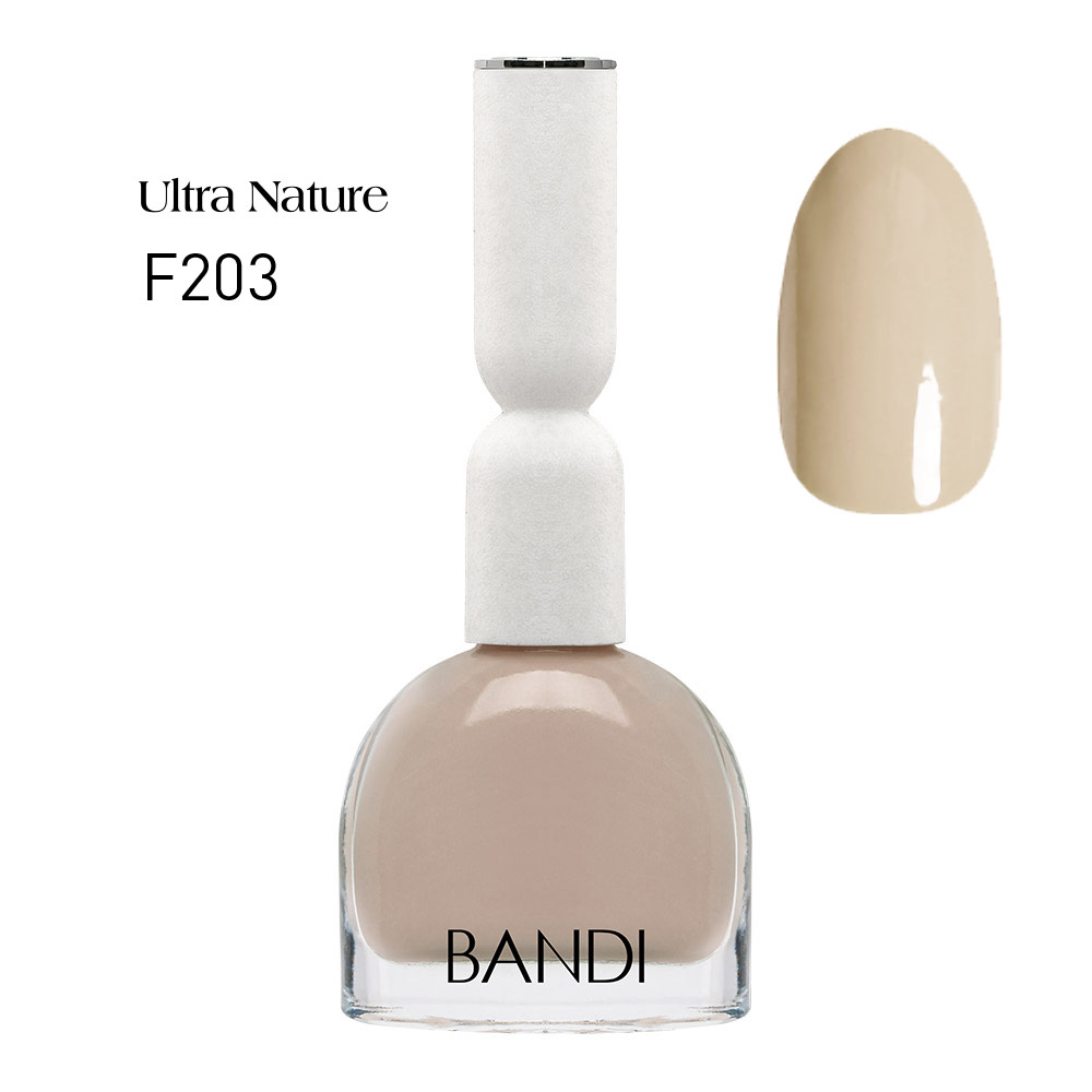 Лак для ногтей BANDI Ultra Nature Nuts Beige F203s 10 мл