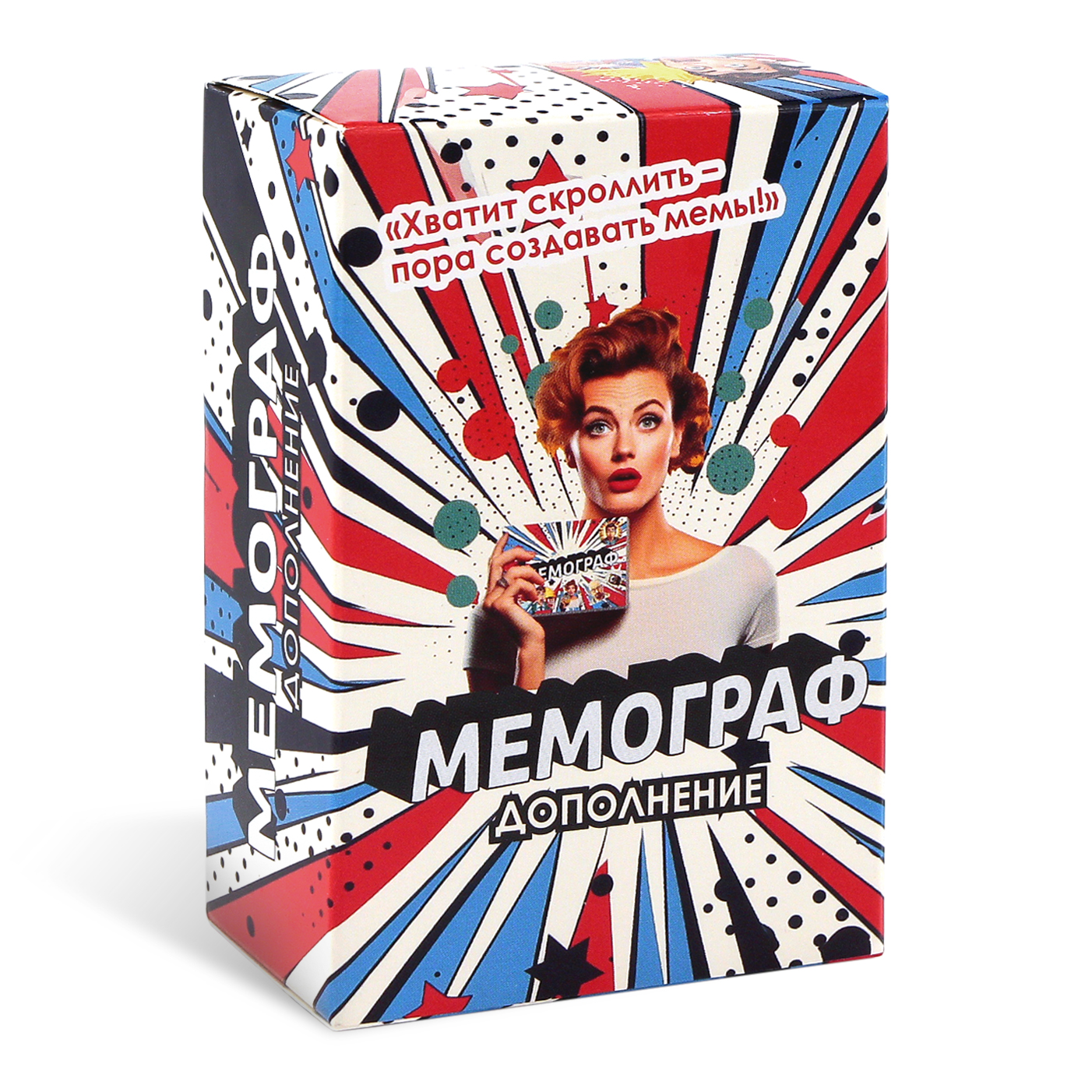 

Дополнение для игры Фабрика Игр Мемограф: 100 карт, Мемограф