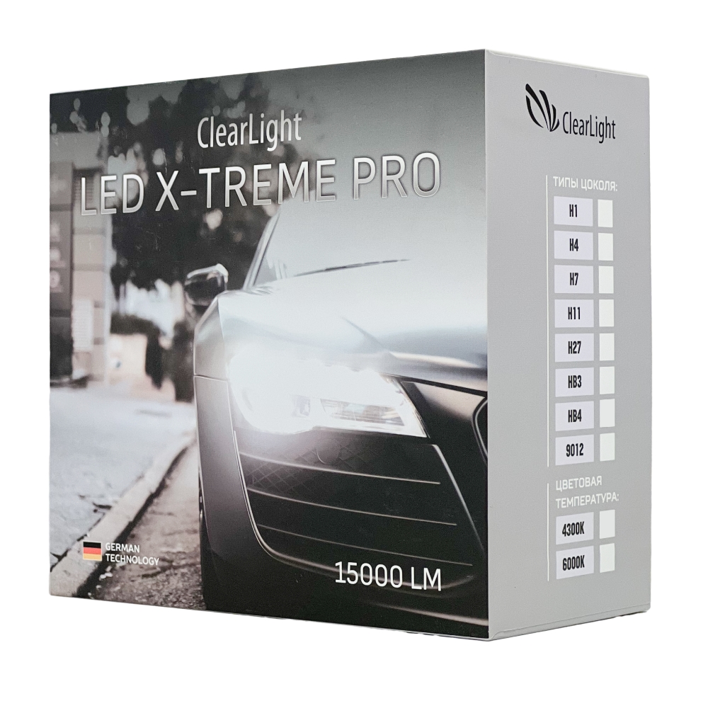 Лампа LED Clearlight X-treme PRO HB4 90W 15000lm (2шт) 6000K
