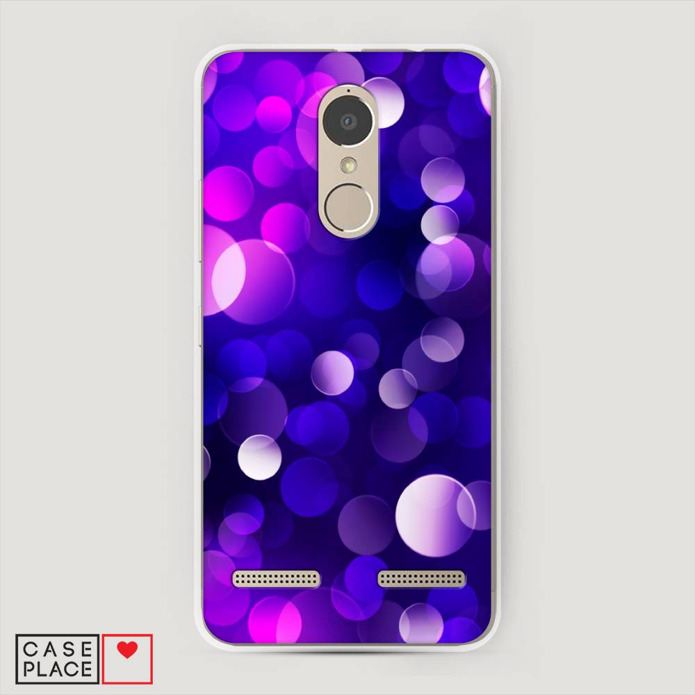 

Чехол на Lenovo K6 Power "Абстракция 27", Фиолетовый, 112350-3
