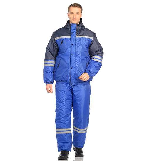 

Костюм мужской зимний, р.44-46, рост 182-188 васильковый с синим ЯЛ-02-26 113-90003458