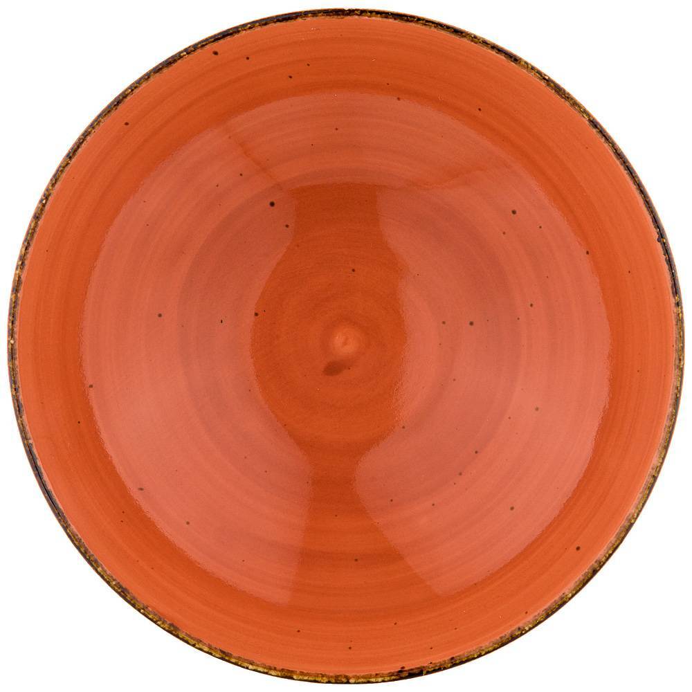 фото Набор из 2-х салатников bronco "nature" 21 см, оранжевый, 2 штуки (263-1035_)