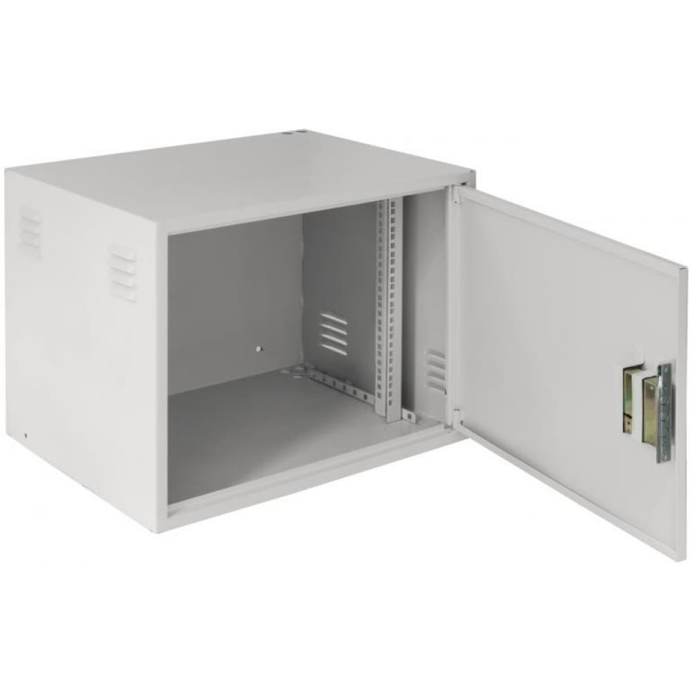 Настенный антивандальный шкаф 9U серый NETLAN EC-WS-096045-GY настенный антивандальный шкаф с дверью на петлях netlan серый ec ws 075240 gy