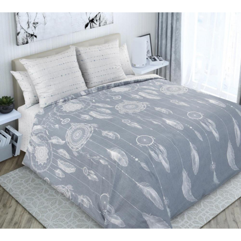 

Пододеяльник 180х215 перкаль Ловцы снов