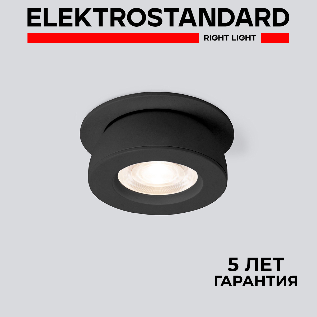 

Встраиваемый точечный LED светильник Elektrostandard Pruno 25080/LED Pruno черный