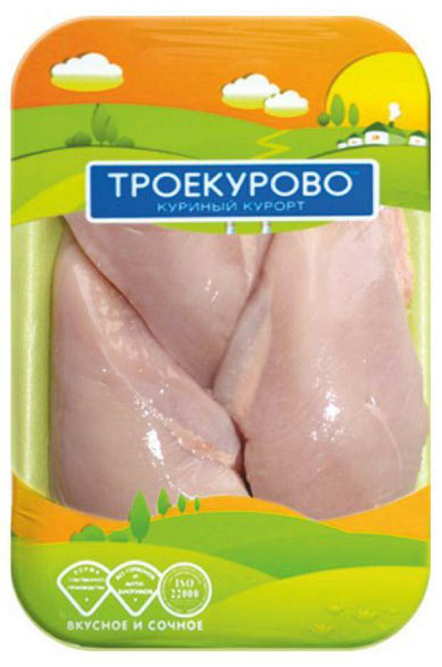 

Филе цыпленка-бройлера Троекурово ТБ охлажденное, 0,9-1 кг