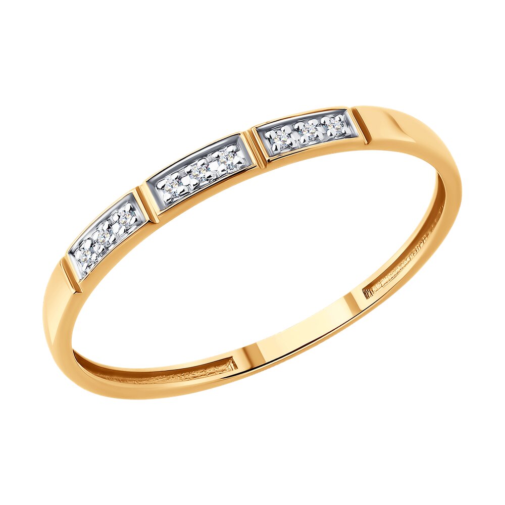 

Кольцо из золота р. 18 Diamant 51-210-02899-1, бриллиант, 51-210-02899-1
