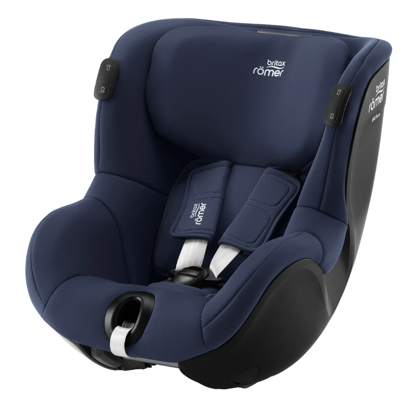 фото Детское автокресло britax roemer dualfix isense indigo blue