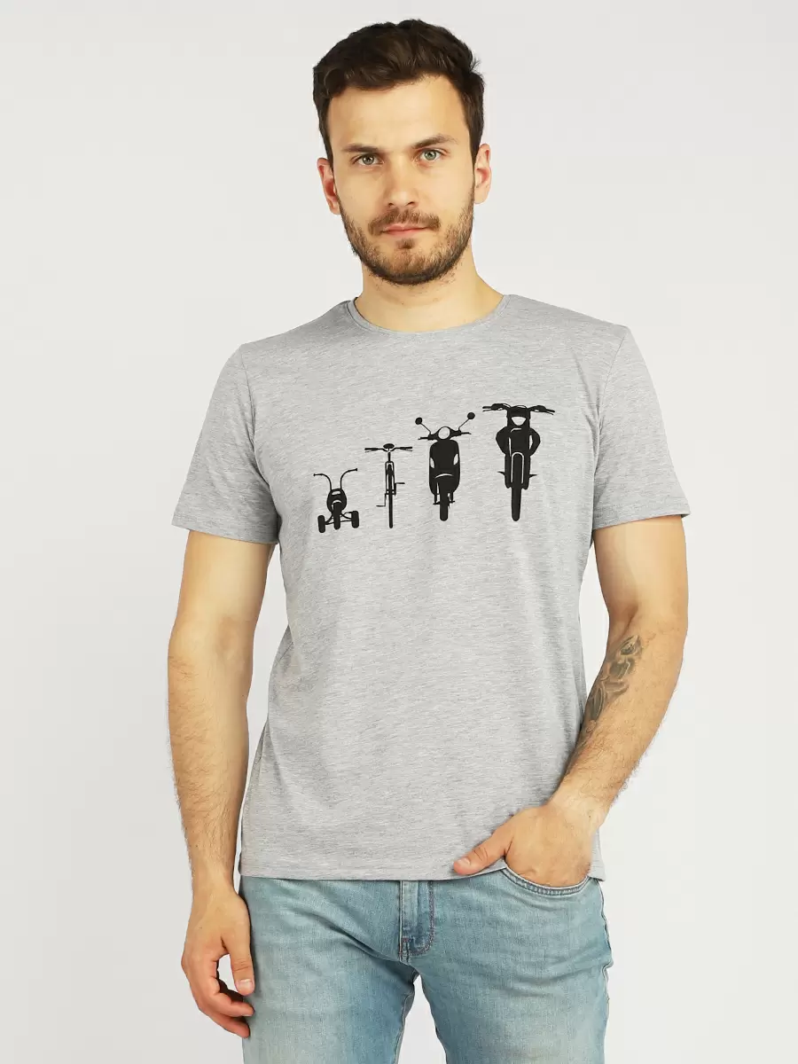 

Футболка мужская A passion play SQ69082 серая XL, SQ69082