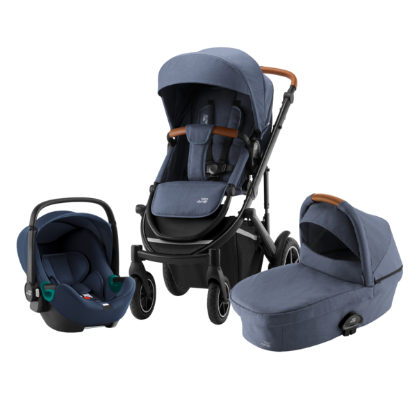

Детская коляска 3 в 1 Britax Roemer Smile III BS3 i-size Indigo Blue