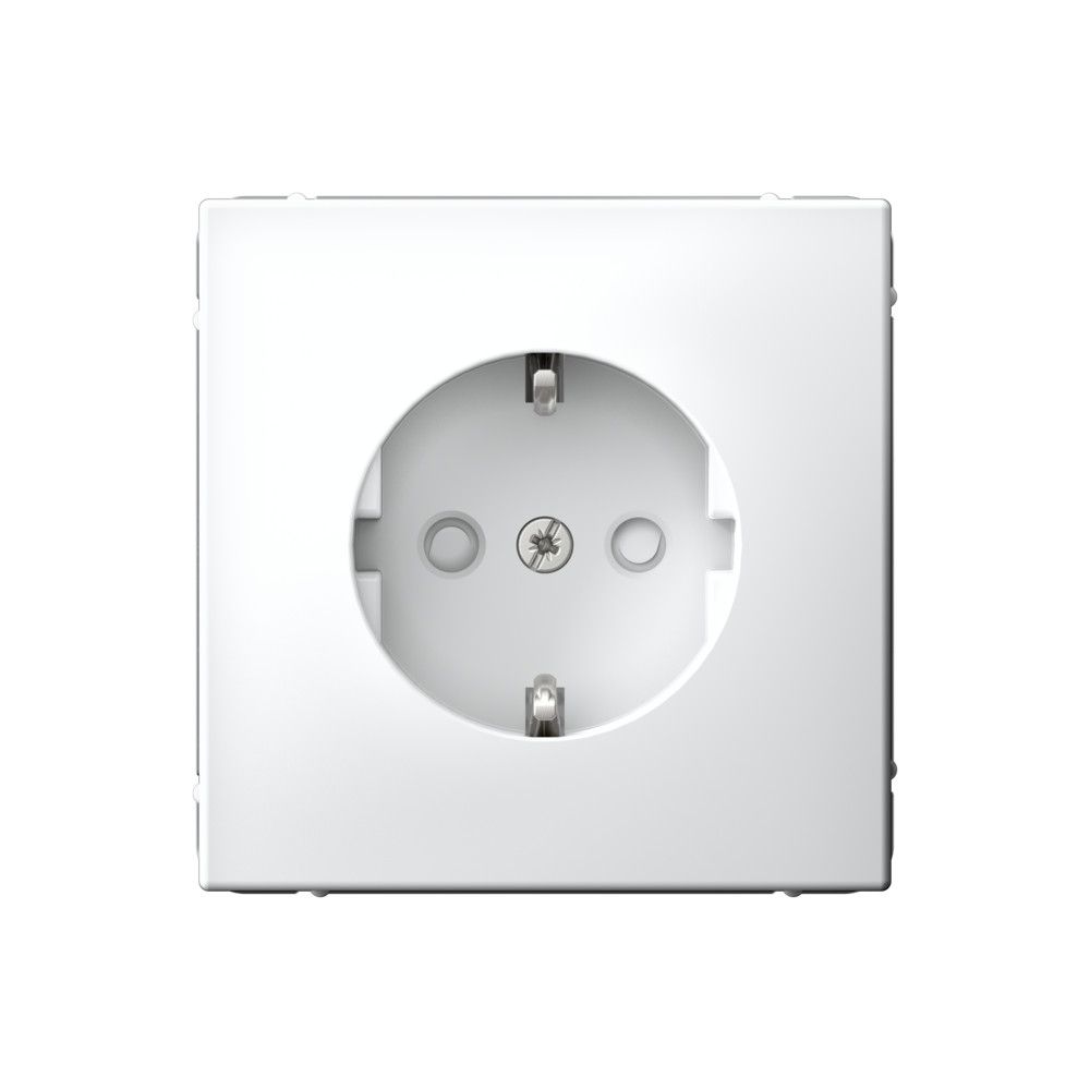 

Розетка с заземлением со шторками Systeme Electric 16А GAL001345, Белый